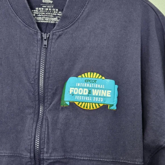 Epcot Food & Wine Festival 2023 Zip Up Spirit Jersey Jacket - Picture 5 of 7